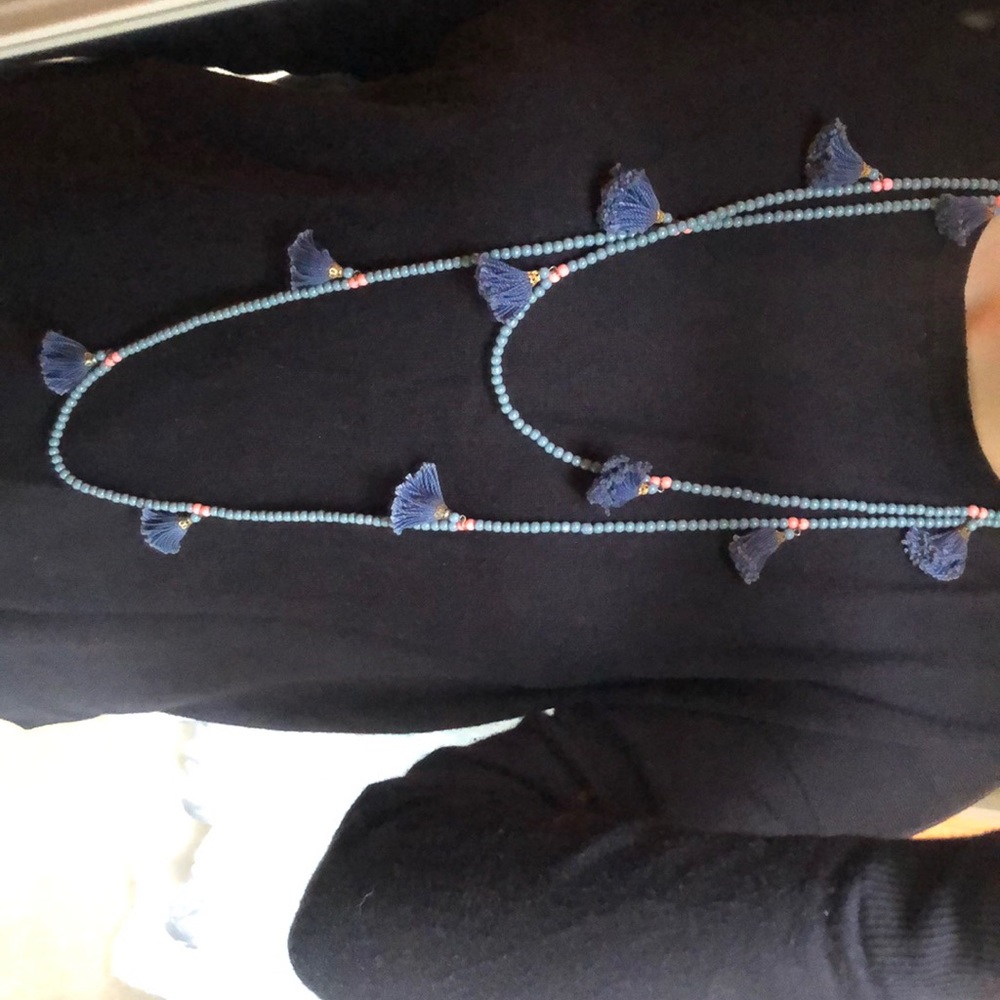 Roberta Roller Rabbit Tassel Necklace